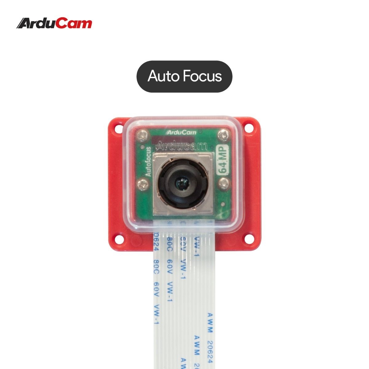 Arducam 1/1.32" 64MP Auto Focus Camera Module for Raspberry Pi