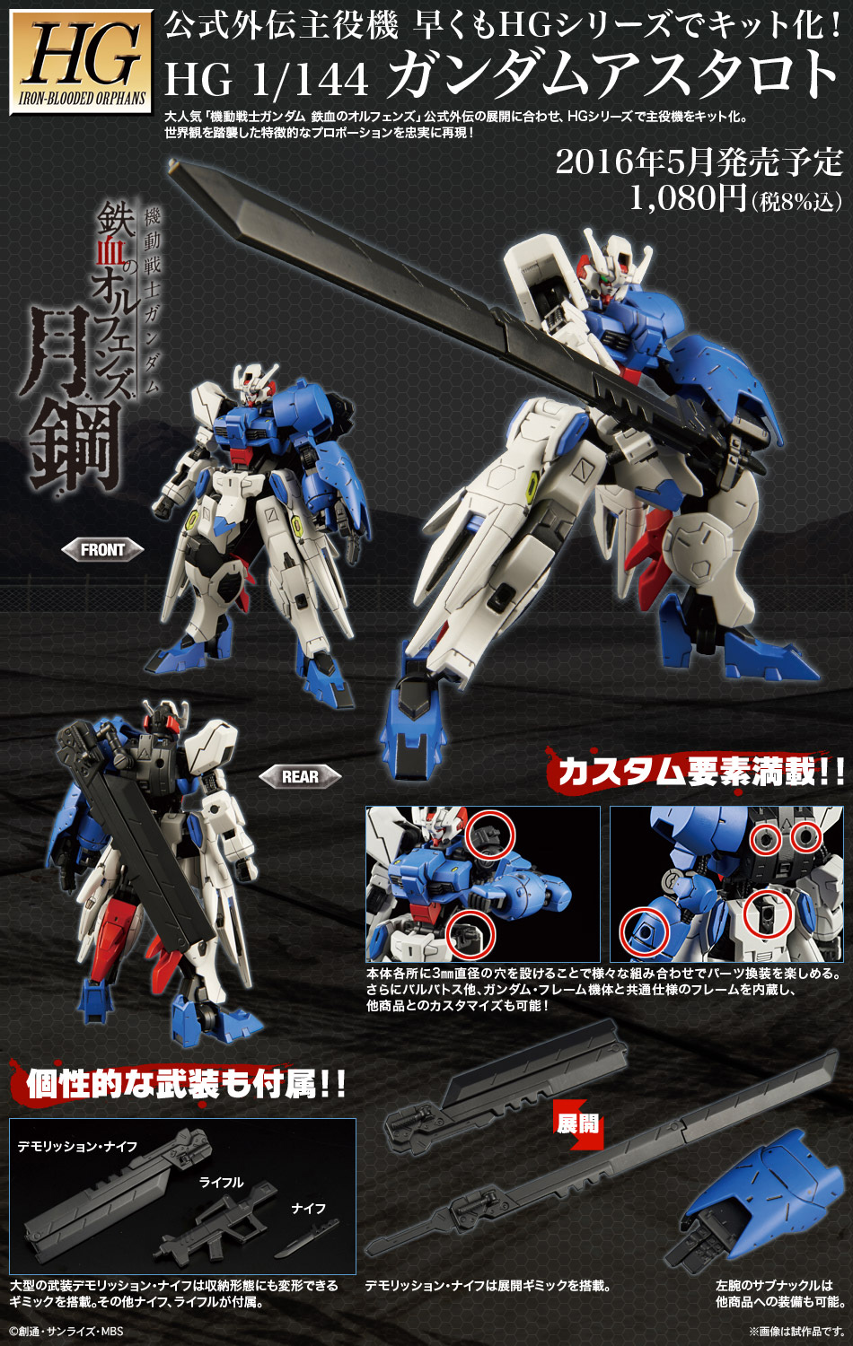 HG 1/144 Gundam Astaroth