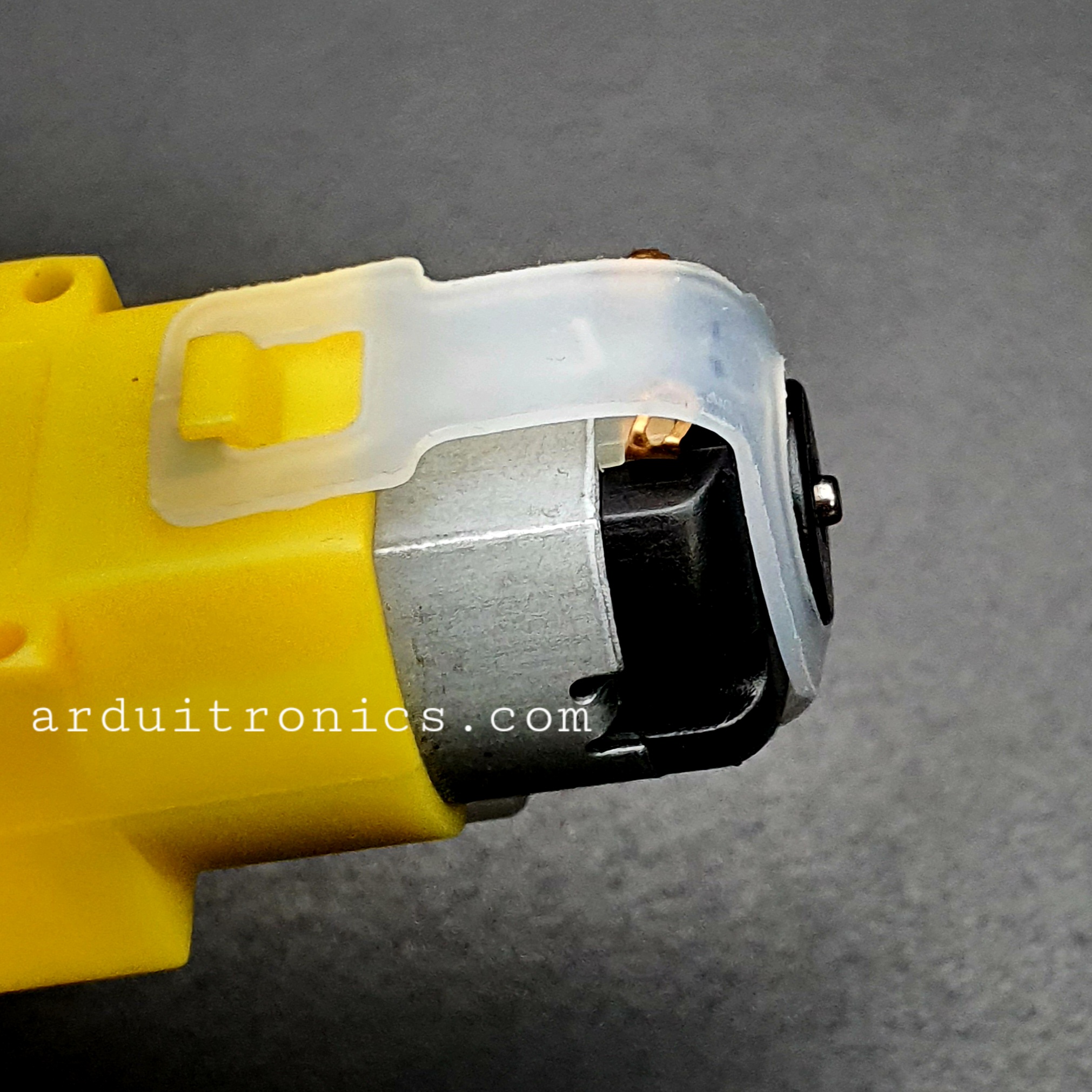 Gear Motor with Wheel Tire มอเตอร์แกนเดี่ยวพร้อมล้อ (อัตราทด 1:48)