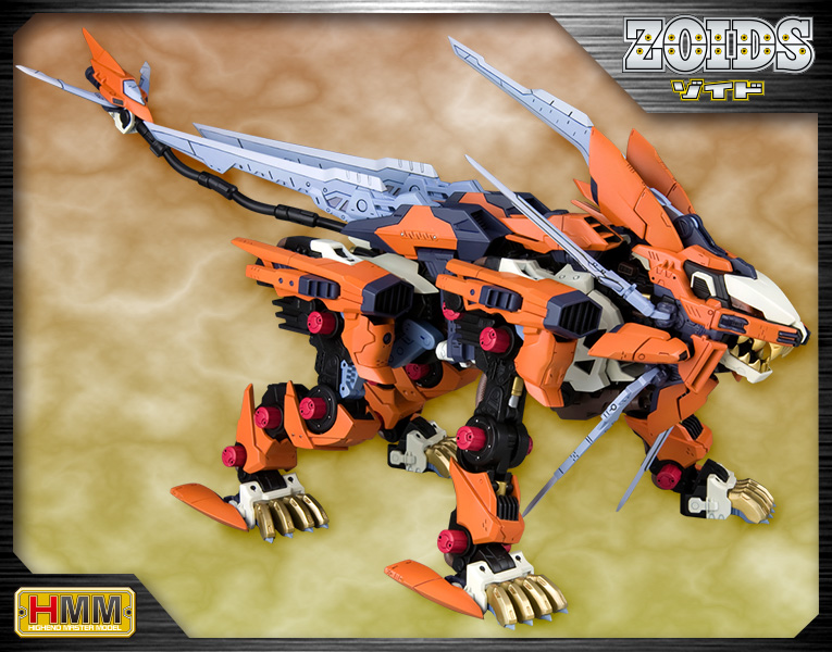 HMM ZOIDS 1/72 RZ-041 Liger Zero Schnider Marking Plus Ver.