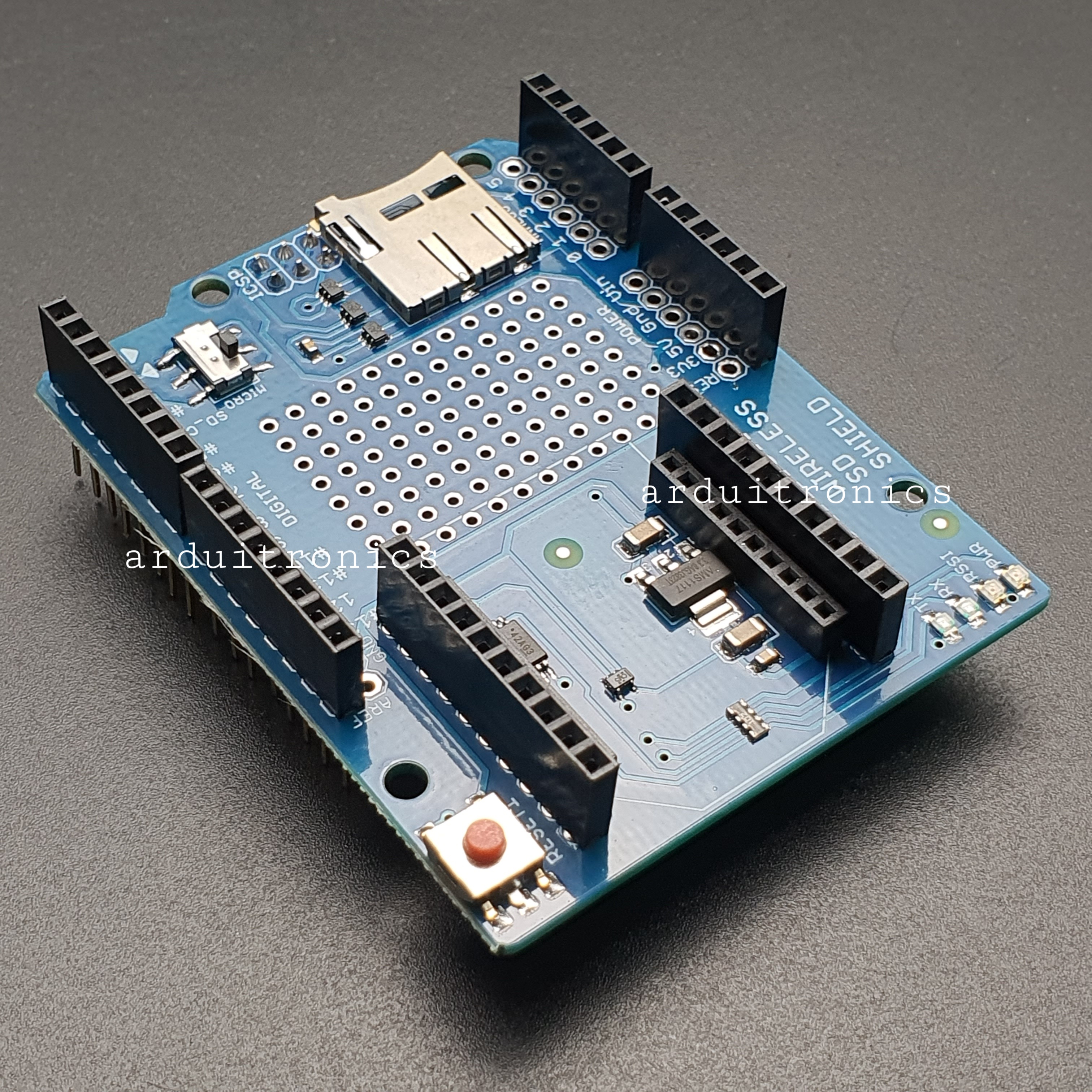 Arduino Wireless Shield Arduino Wireless Proto Shield With SD Card Slot