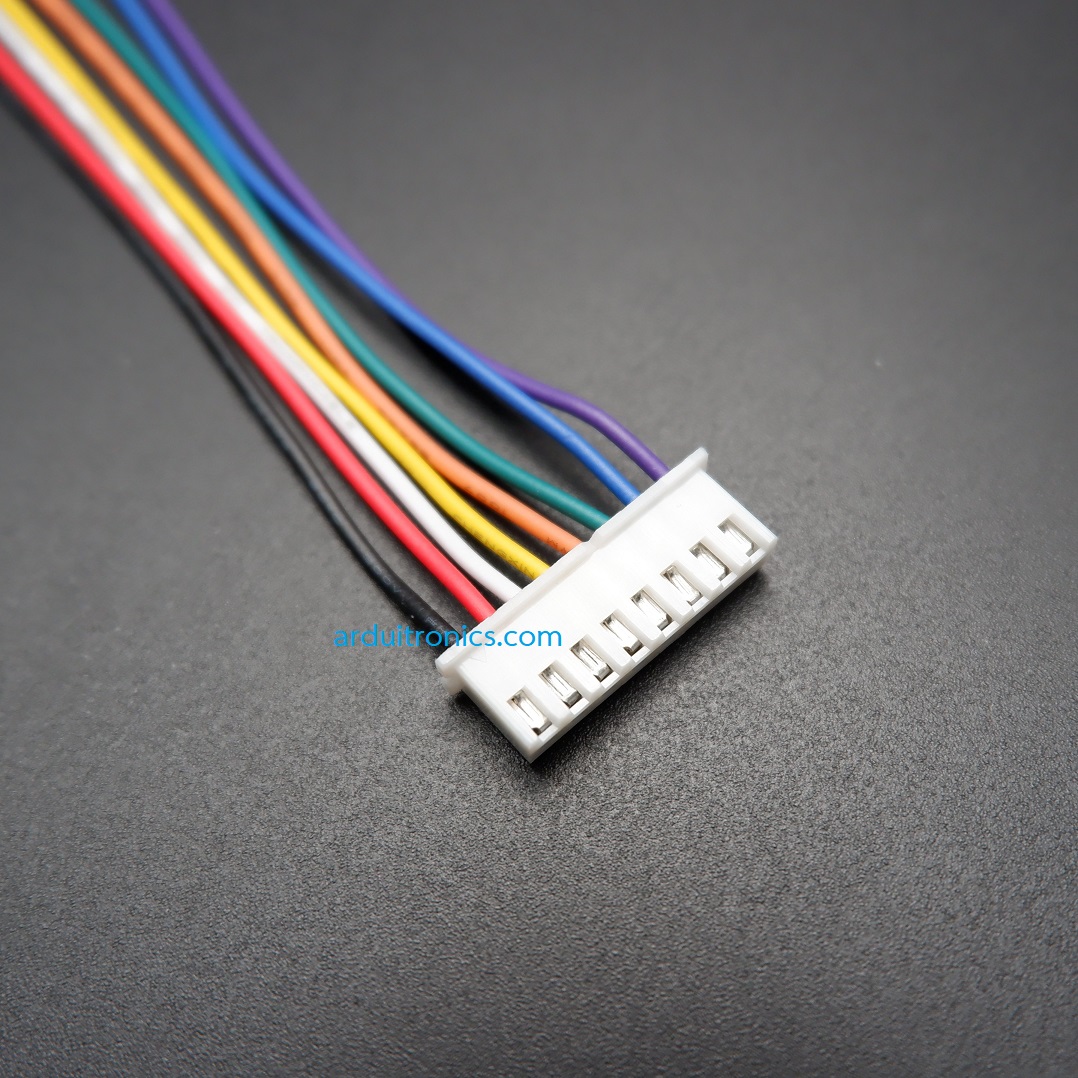 สายไฟ JST XH2.54mm 8P Female Cable ยาว 20cm