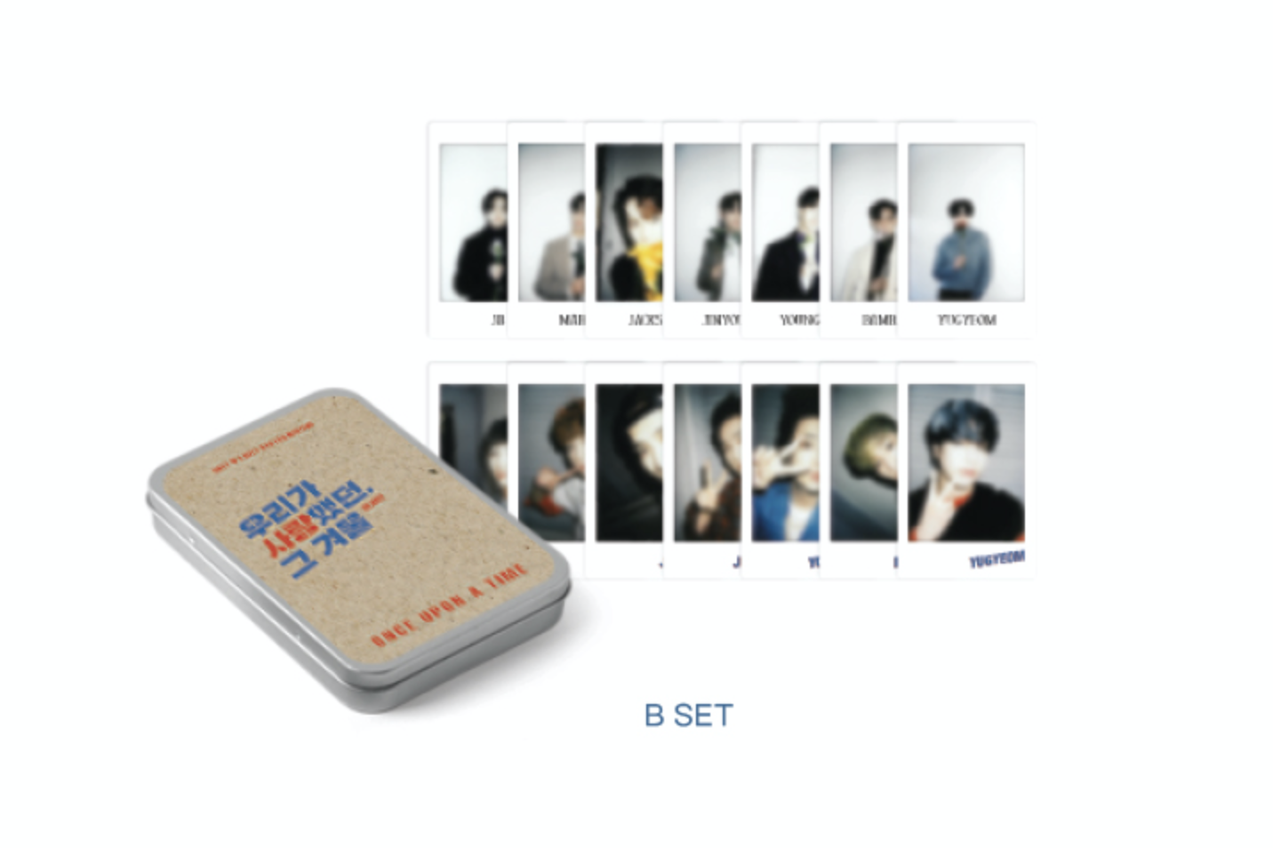 GOT7 -GOT7 ♥ I GOT7 6TH FAN MEETING OFFICIAL MD -Polaroid Photocard set แบบ B พร้อมส่งค่ะ - รอลูกค้าโอน ติดจอง