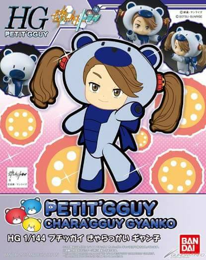 HGPG 1/144 Petit'gguy Chara'gguy Gyanko