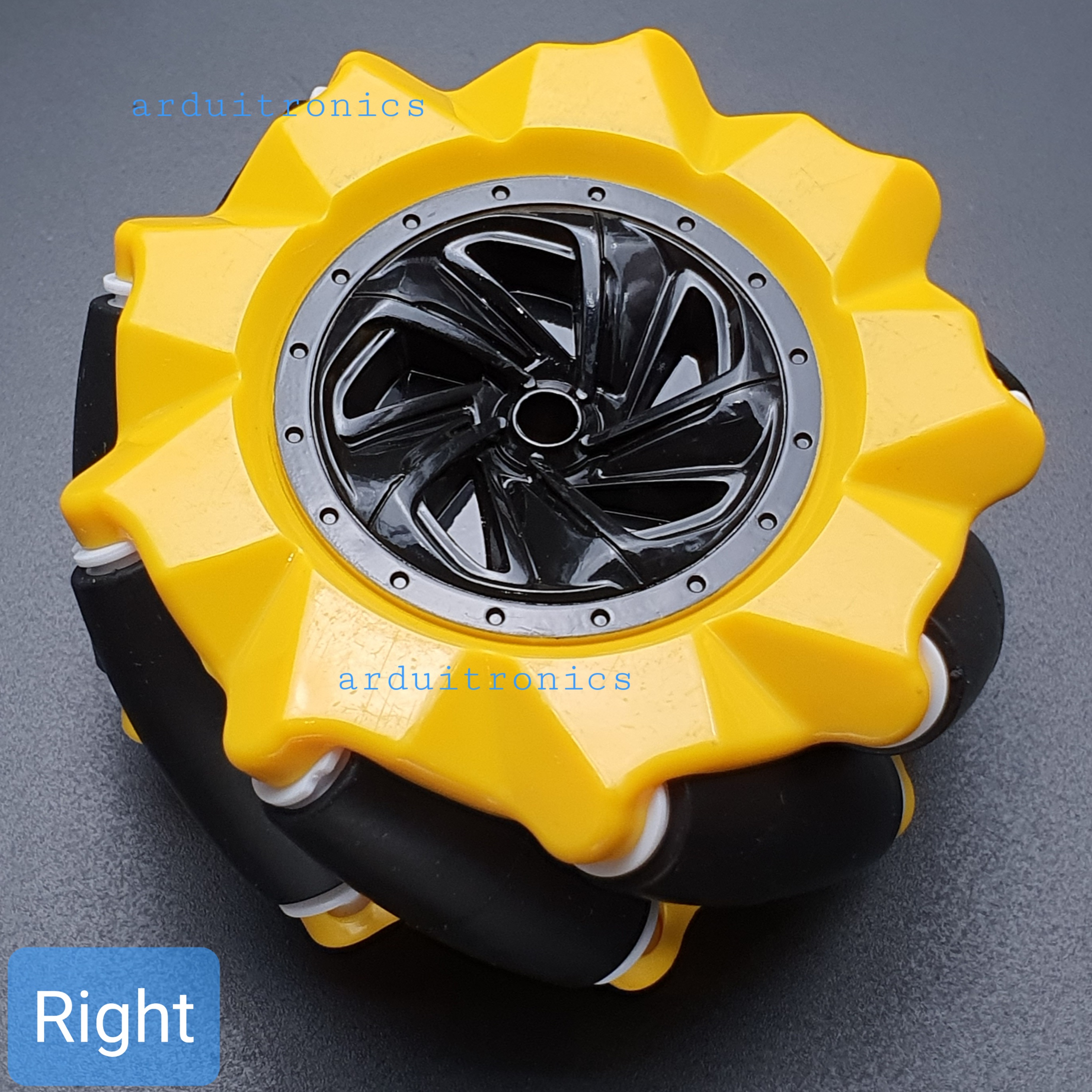 4-Pack 80mm Mecanum Wheels - Omni-Directional Robot Car Wheels For DIY Smart Cars