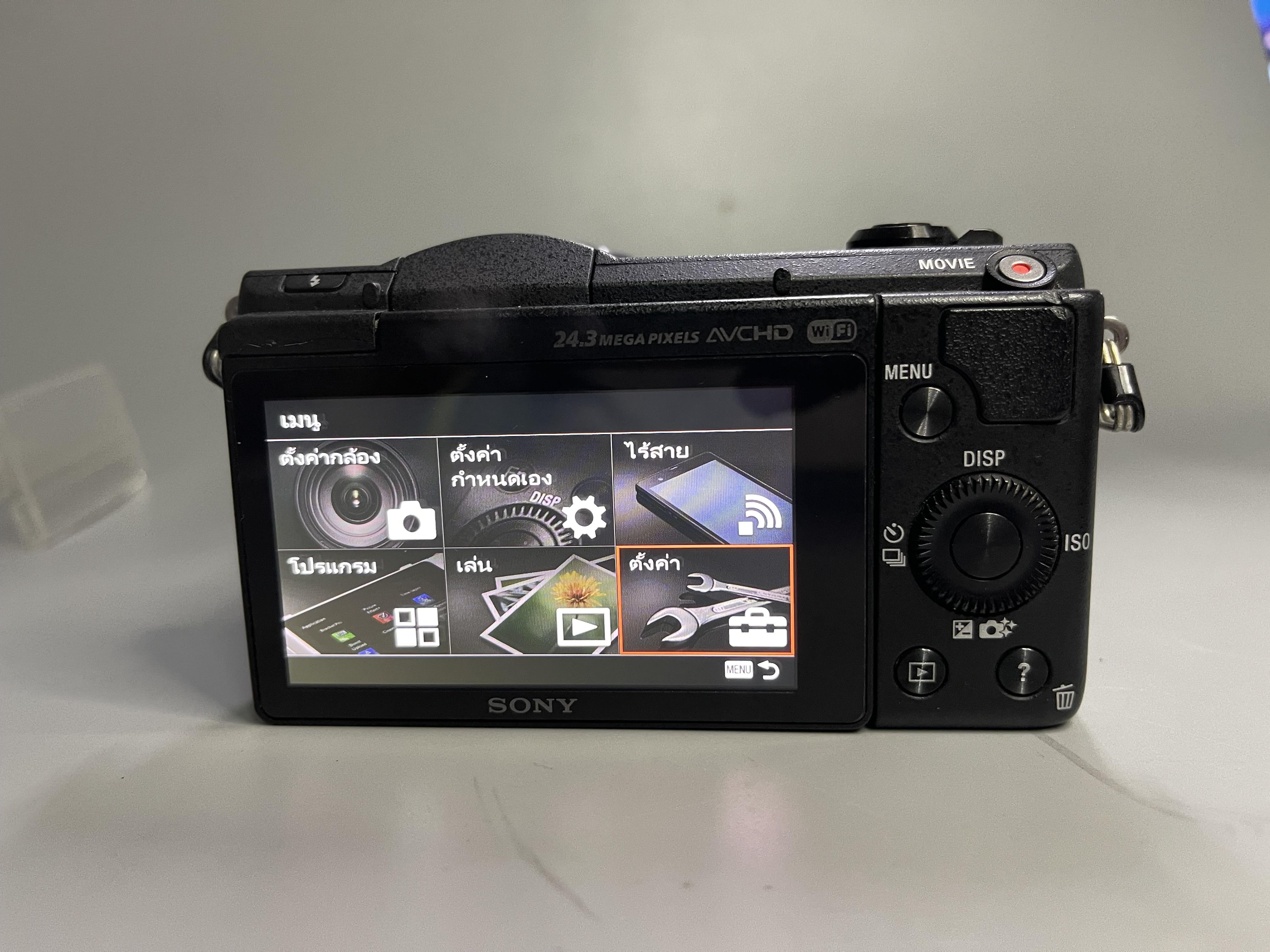 ขายกล้อง Sony A5100 เลนส์16 50mm f3.5 5.6 ISS หมดประกันศูนย์ใช้น้อยShutter 2802 สวยสภาพดี