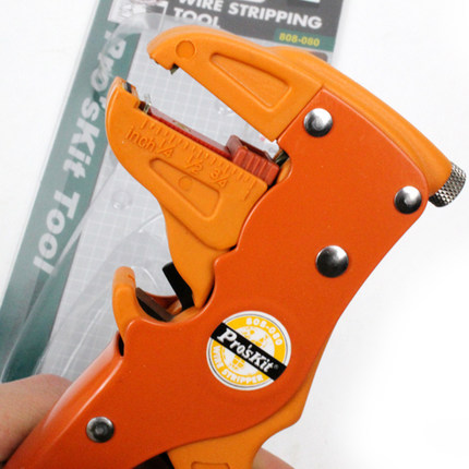 Proskit Wire Stripping Tool and Cutter Plier - Cable Scraper 808-080