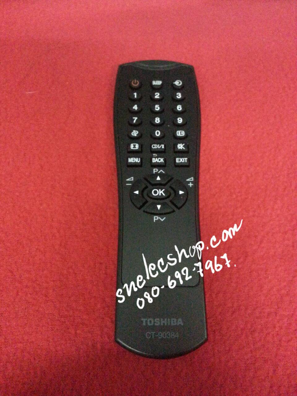 รีโมท TV LCD TOSHIBA ใช้สำหรับรุ่น 32HV10T , 24HV10T ,19HV10T เท่านั้น