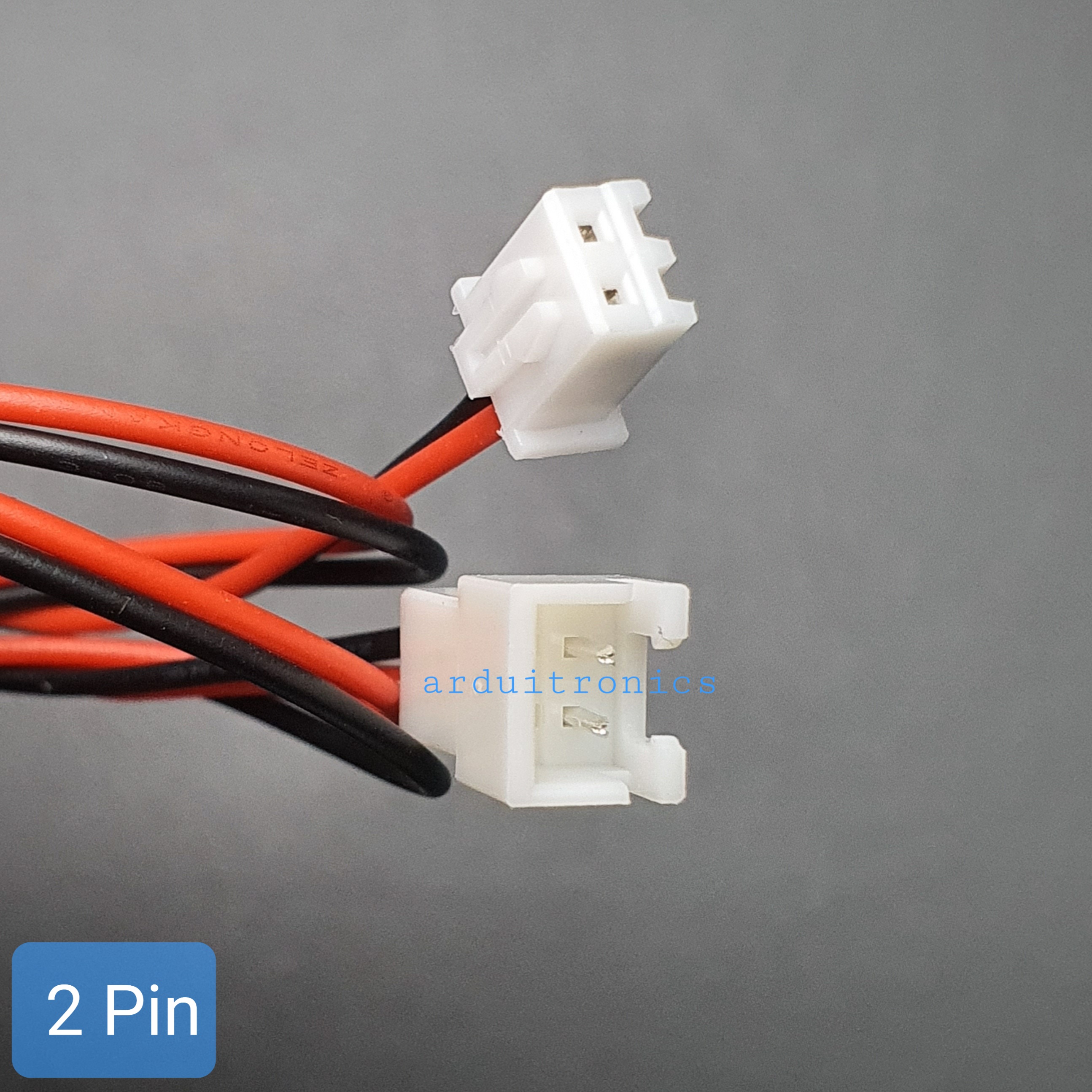 สายไฟ XH2.54mm 2-Pin Female + Male Head ยาว 20cm (2 เส้นคู่ หัวตัวผู้และหัวตัวเมีย)