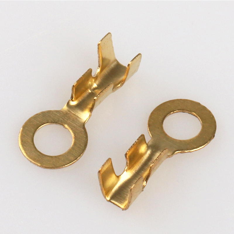 หางปลาทองเหลืองกลม รูใน 2.5mm