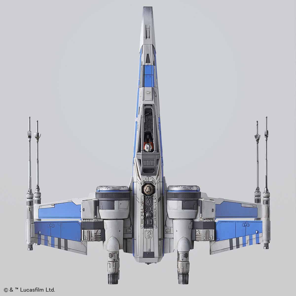 1/72 Blue Squadron Resistance X-Wing Fighter (Star Wars : The Last Jedi)