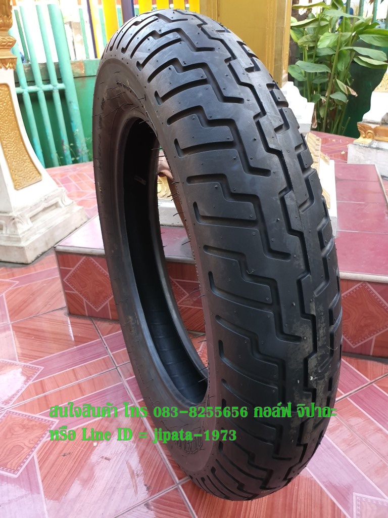 (Dunlop) ยางนอก Dunlop D404 ติดรถ Honda Rebel 300 (ขายเป็นคู่)