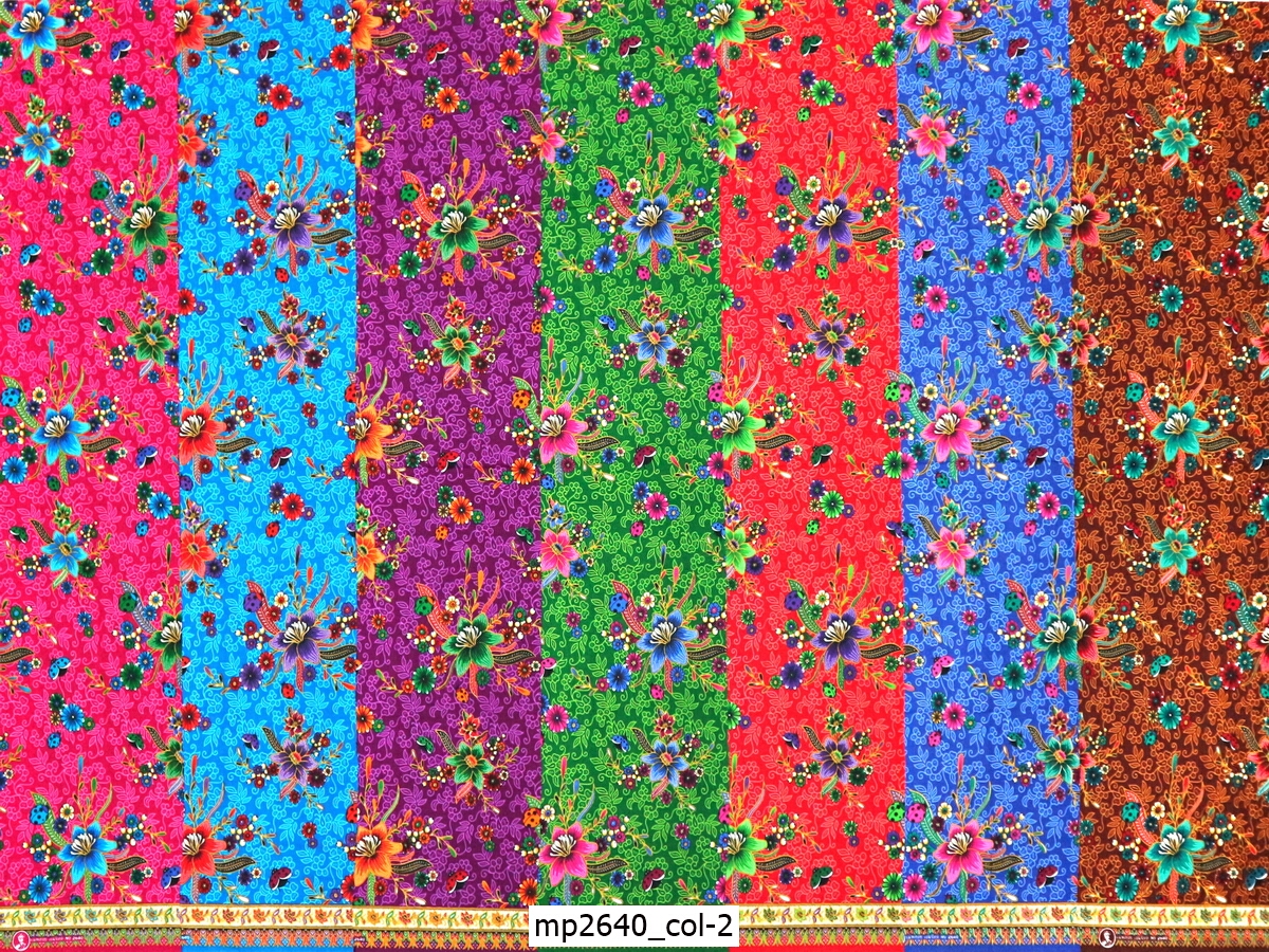 [D-MP2640] ผ้าถุงแม่พลอย 1.8เมตร เย็บพร้อมนุ่ง คอตต้อน 100%