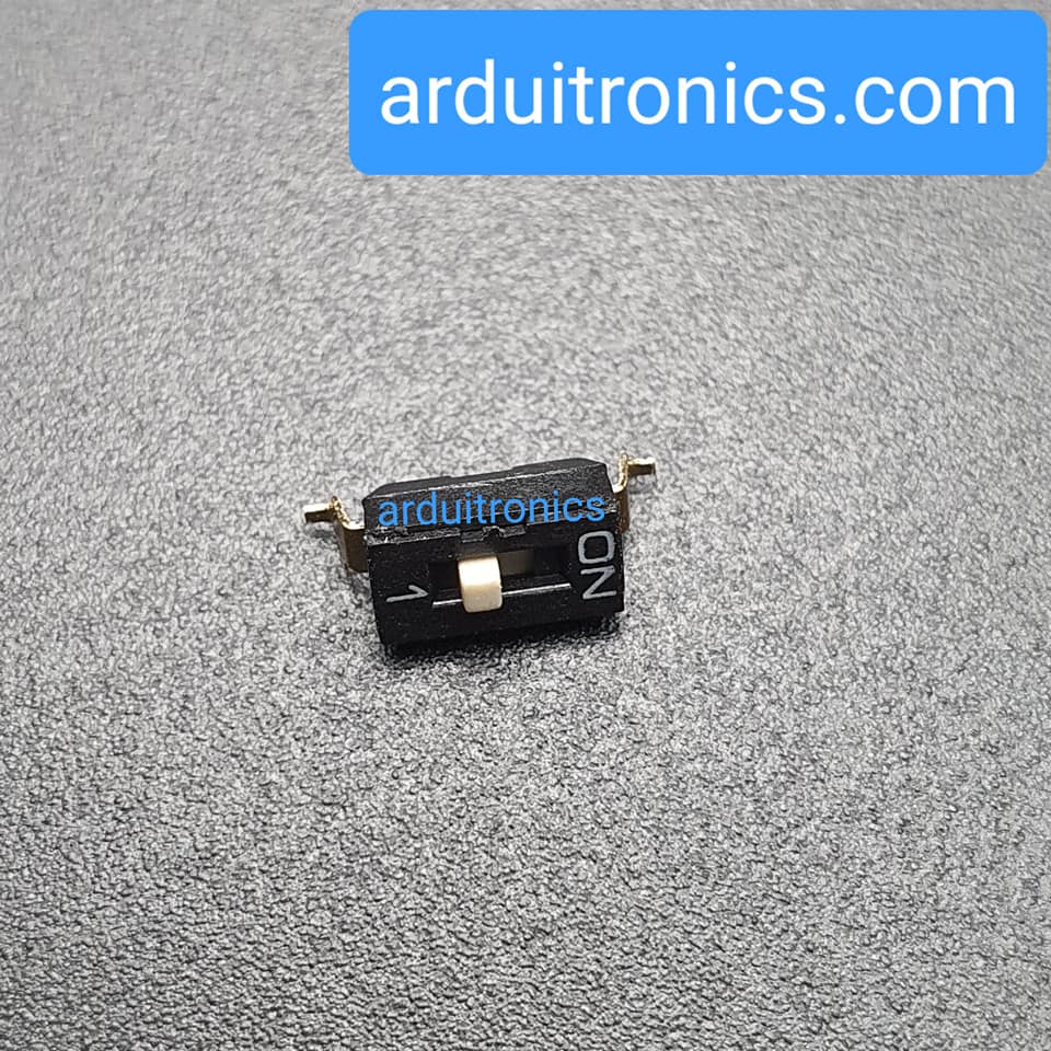SMD DIP Switch 2.54mm Black SMD สวิตช์ 1P
