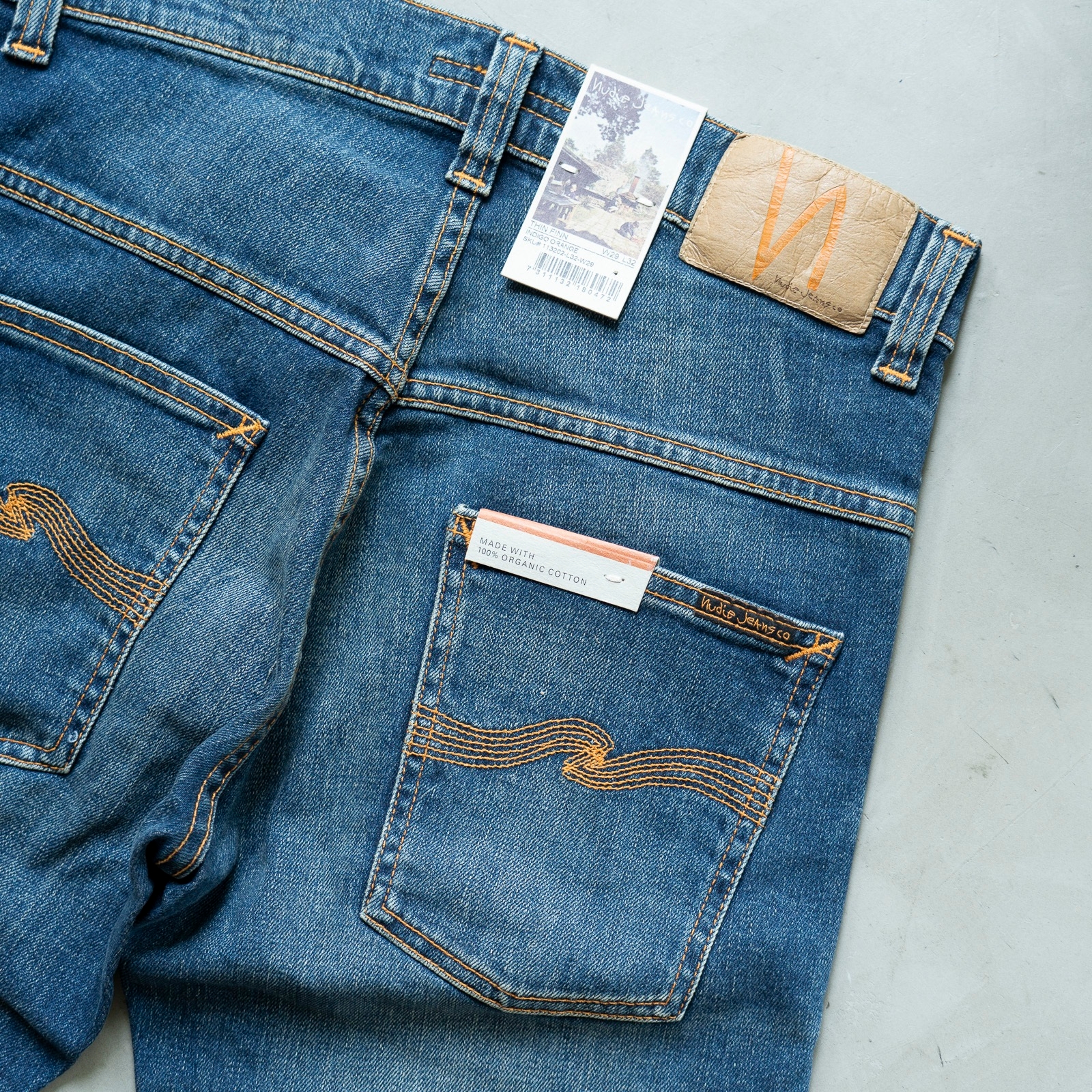 *Thin Finn Indigo Orange [SALE]