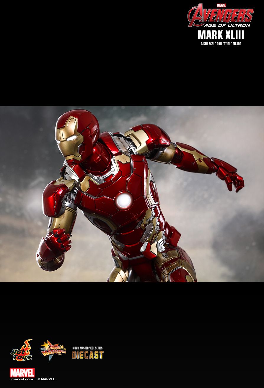 Hot Toys - Iron Man MK43: Avengers Age of Ultron (Diecast) 1/6 Scale