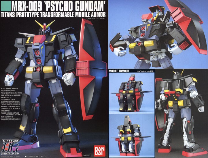 HGUC 1/144 MRX-009 Psycho Gundam