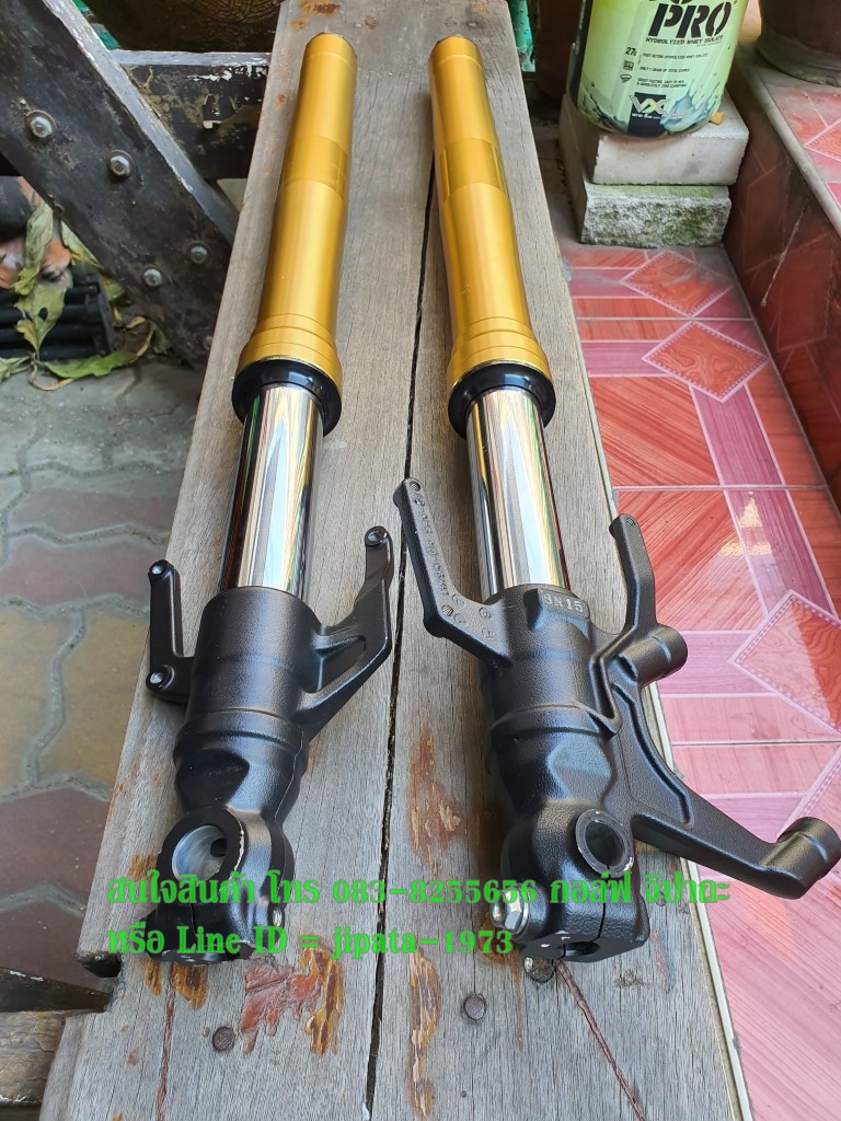 (CB 150 R) ชุดโช้คอัพหน้า Honda CB 150 R แท้ (สินค้ามือ 2)