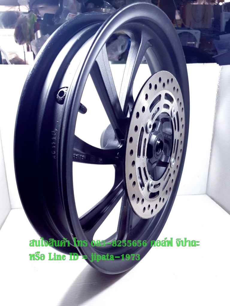 (PCX) ชุดวงล้อแม็ก หน้าหลัง Honda PCX 150 i ปี 2018 มือ 2 แท้ (ขายเป็นคู่)