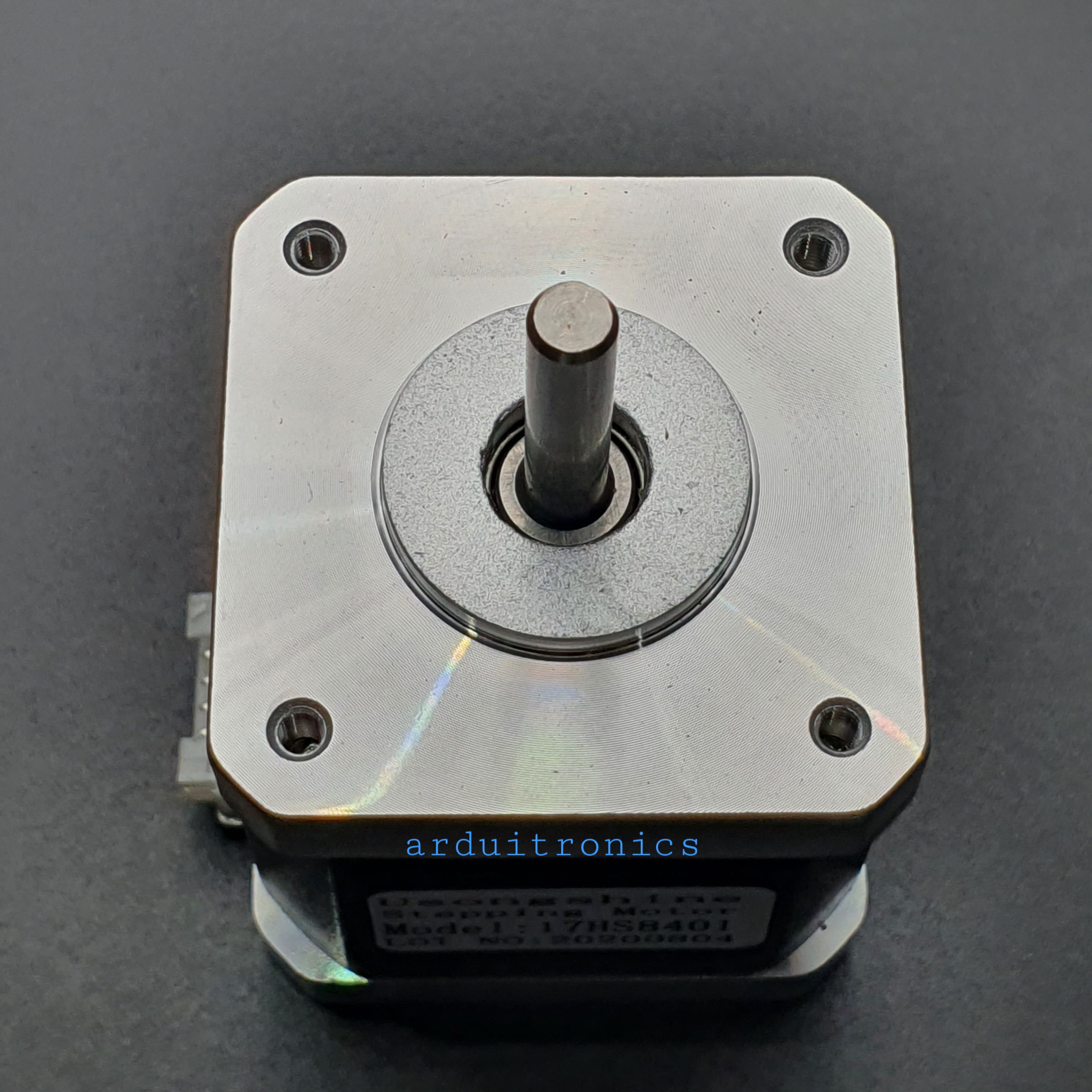 Stepping Motor แรงบิด 0.48 N.m - 1.8A (17HS8401) สีเงิน พร้อมสาย connector