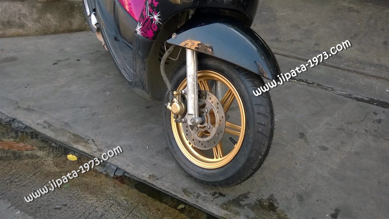 ชุดโปรโมชั่น วันสงกรานต์ ชุดล้อแม็กแท้พร้อมยาง Yamaha Fino,Mio ขอบ 12 นิ้ว