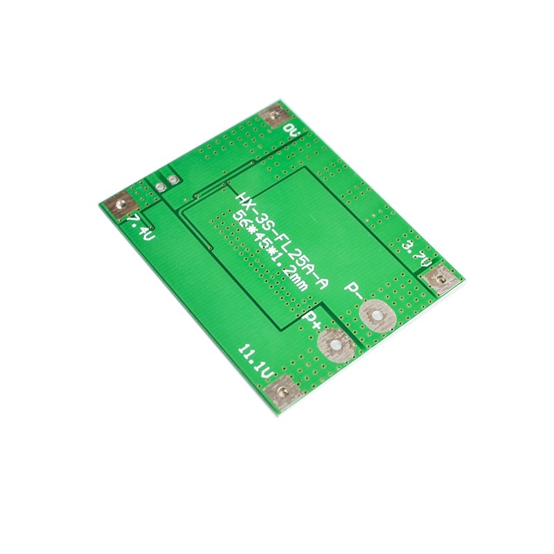 3-Series 18650 Lithium Battery Protection Module 11.1V 12.6V (max. Working Current 25A and max. Transient Current 40A)