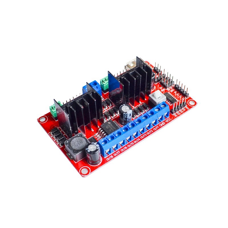L298N V3 H-Bridge 4 Motor Controller Module (Support W703N, WiFi Router)