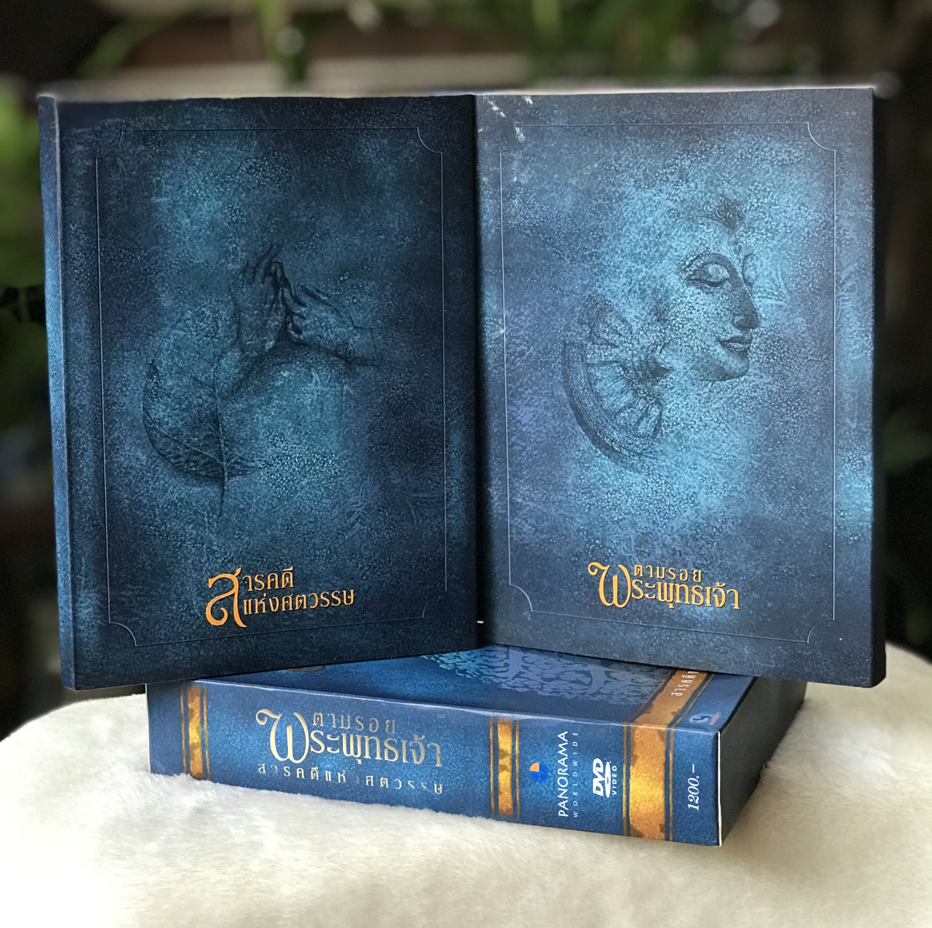 ส่งต่อ ชุดดีวีดี 4 แผ่น DVD Box Set ตามรอยพระพุทธเจ้า สารคดีแห่งศตวรรษ บริษัท พาโนราม่า PANORAMA