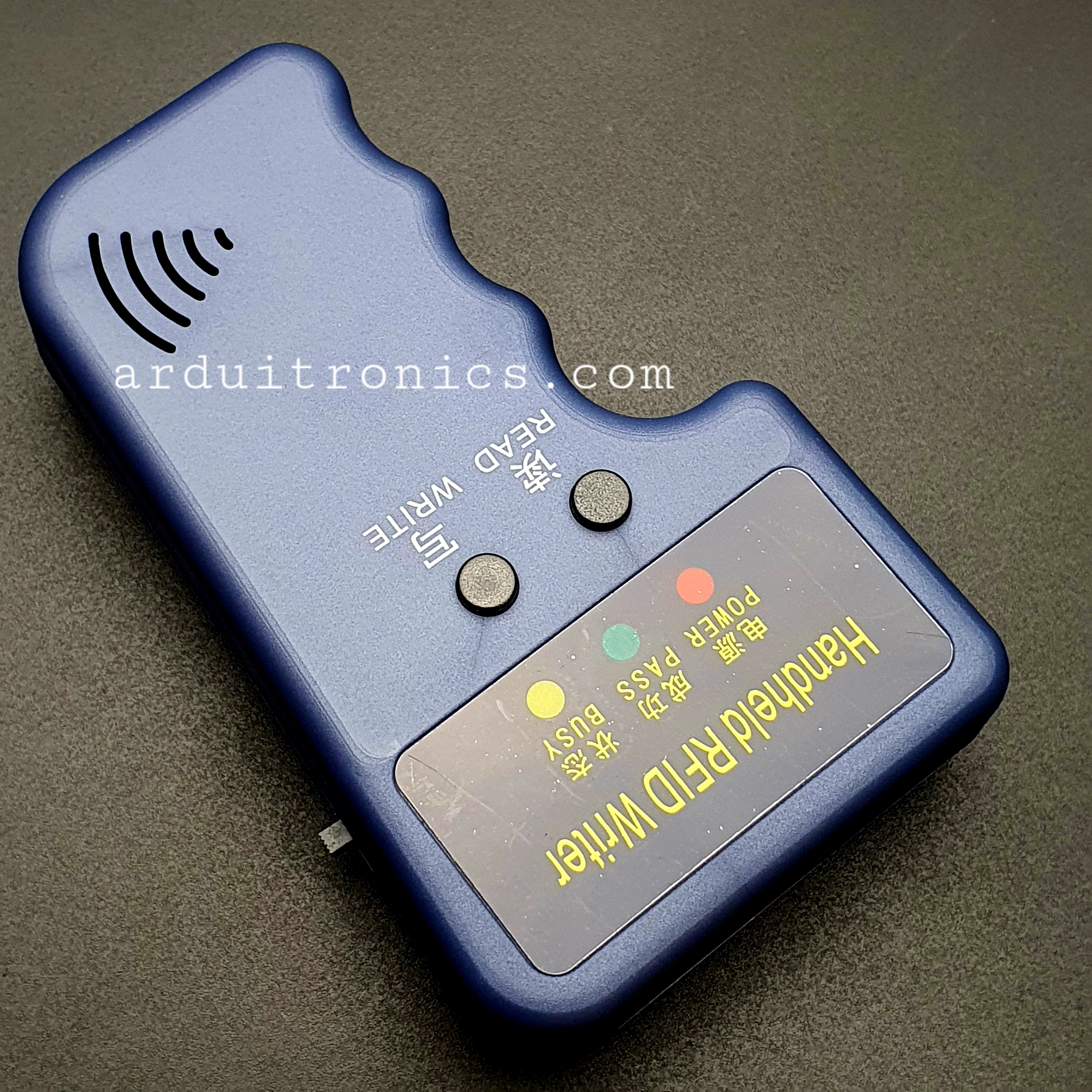 Handheld RFID Writer (Read / Write) 125KHz เครื่องเขียน/ อ่าน RFID แถม Tag 2 ชิ้น