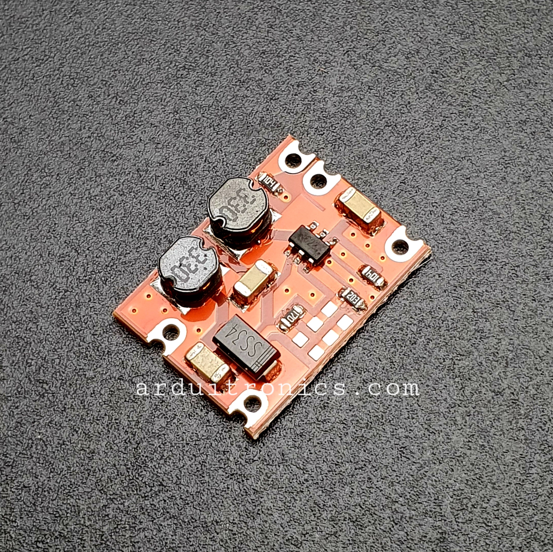 DC Automatic Step-Up and Step-Down Power Supply Module 3-15V to 5V 600mA โมดูลแปลงไฟ 3-15V เป็น 5V 600mA