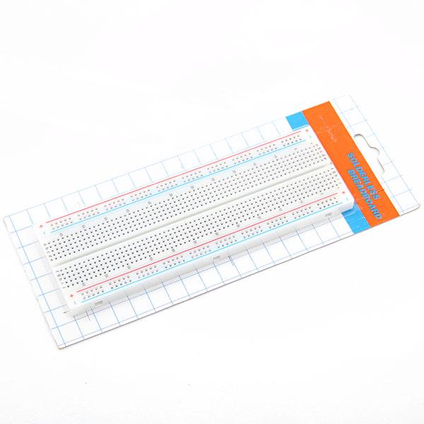 บอร์ดทดลอง Breadboard 830 holes MB-102