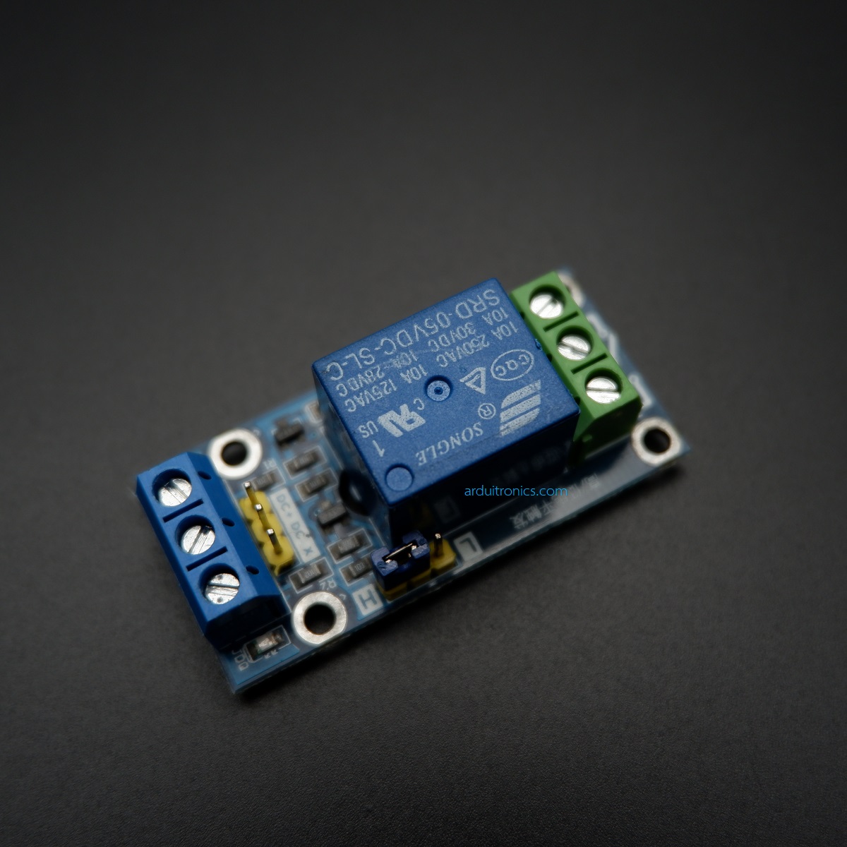 1 Channel Relay Module 5V (High/Low Level Trigger) - Arduino, Raspberry ...