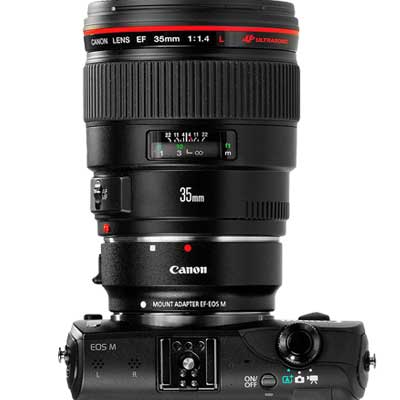 ให้ช่าCanon Mount Adapter EF To EOS M
