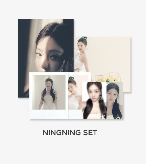 aespa -2024 SM ARTIST SEASON'S GREETINGS OFFICIAL MD -Photo Pack แบบ ningning