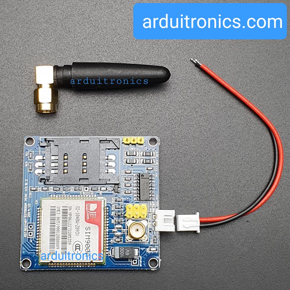 SIM900A GSM/GPRS Module - Arduino, Raspberry Pi, NodeMCU, IoT, Nvidia ...