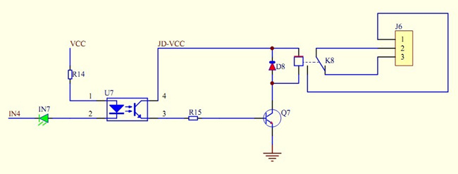 Schematic relay