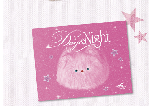 FIFTY FIFTY - 3rd Mini Album [Day & Night] แบบ EVER Ver. หน้าปก DAY Ver. ส่งเครืองบิน