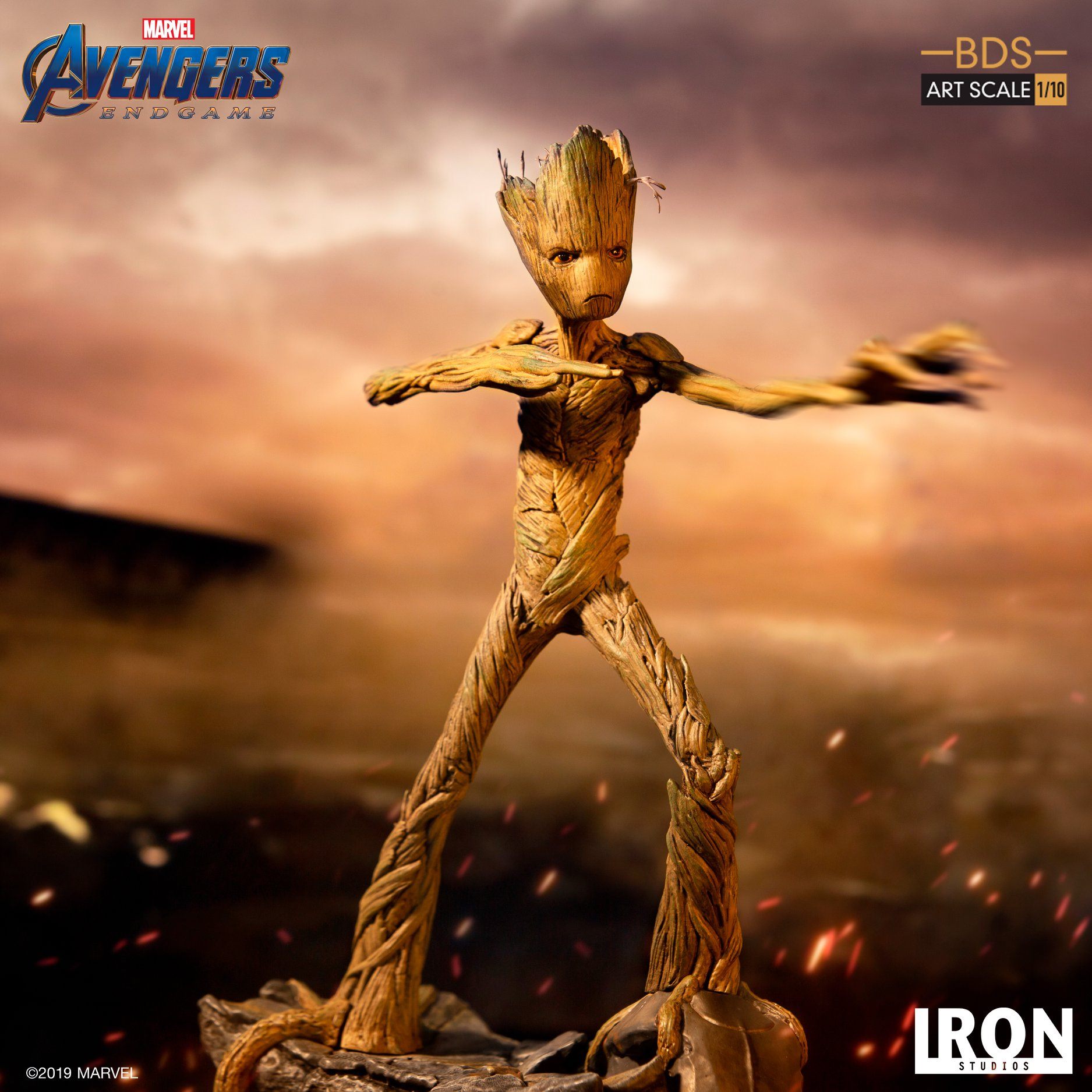 "Pre-Order" Groot: Avengers Endgame BDS 1/10Scale