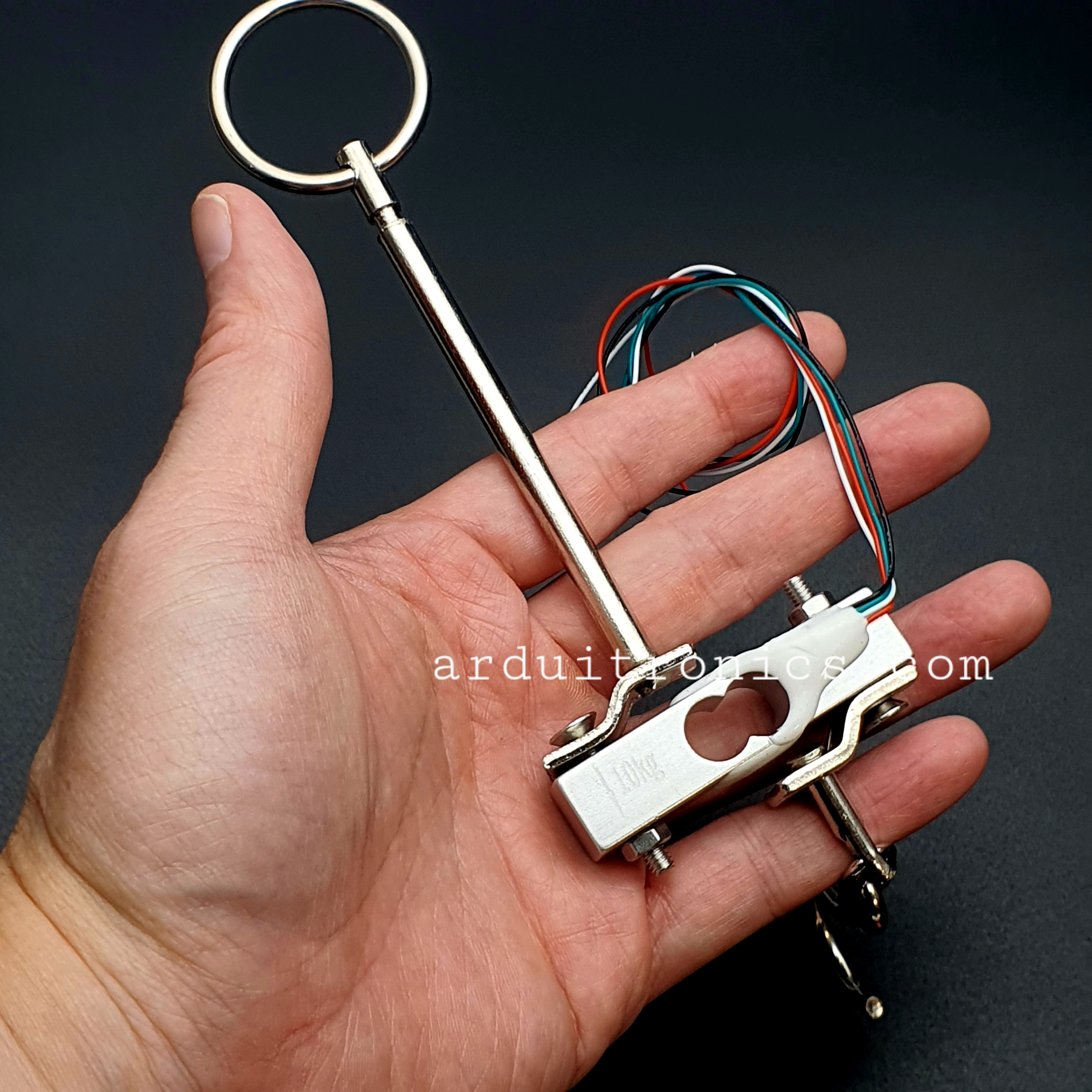 Load Cell - 10kg, Straight Bar with Hook