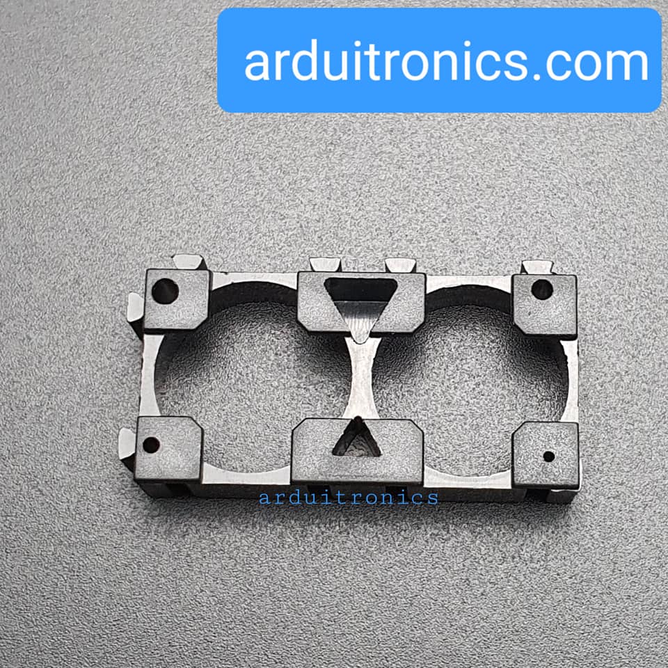 Battery Fixed Bracket กรอบยึดถ่าน18650 รางถ่านแบบอิสระ ใส่ถ่านได้ 2 ก้อน จำนวน 1 ชิ้น