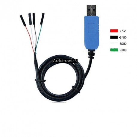 PL2303TA USB to UART (TTL / RS232) Cable
