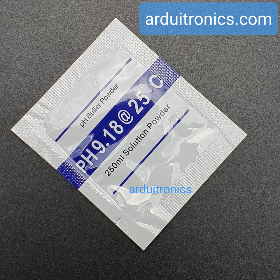 ผง PH มาตรฐาน PH 9.18 PH Meter Standard Solution Calibration Powder