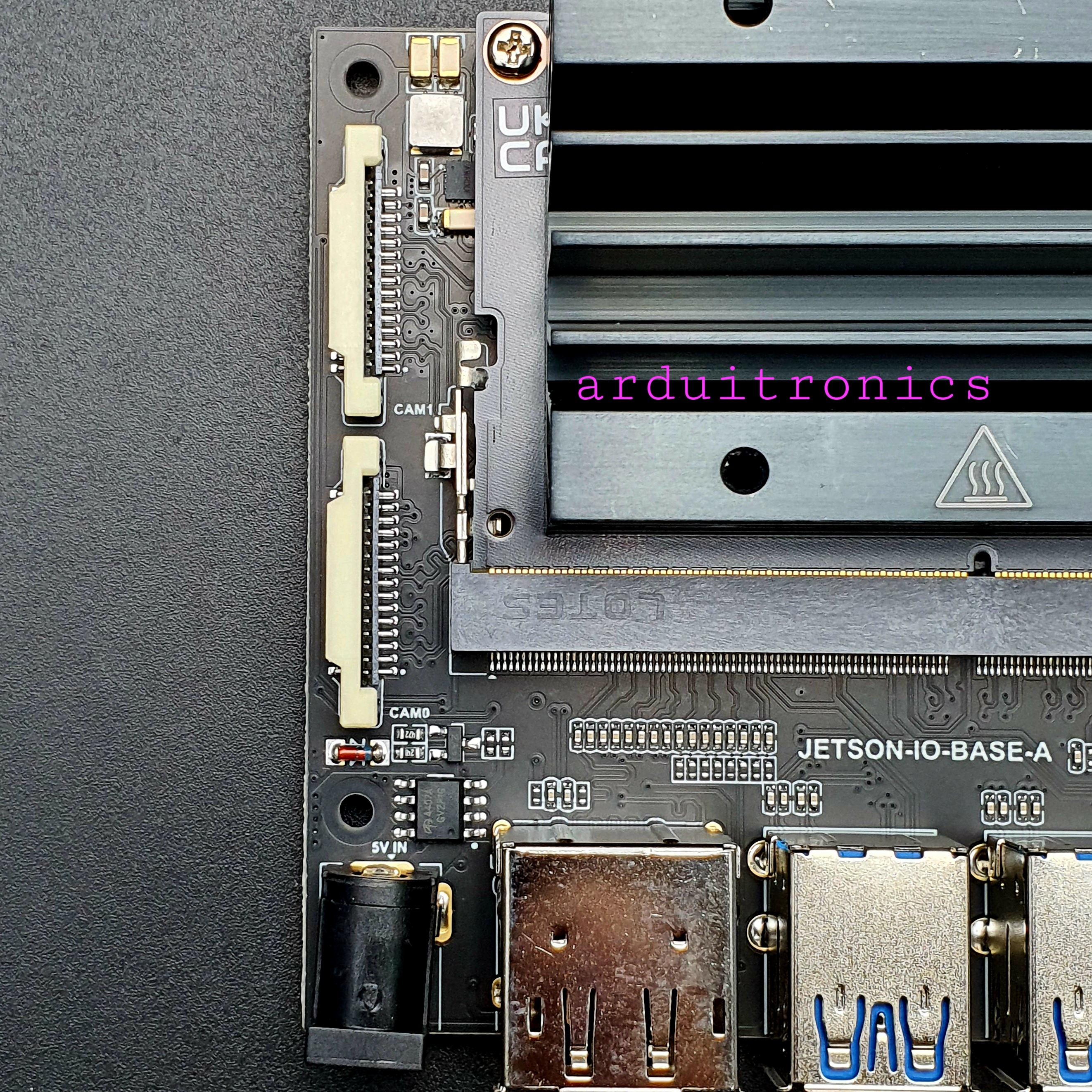 [ชุดเล็ก 3] Jetson Nano Developer Kit - พร้อม USB Camera + Power Adapter และ microSD Card