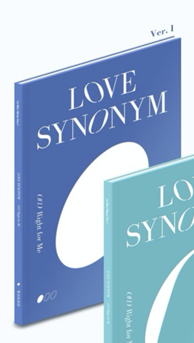 WONHO - Mini Album Vol.1 [LOVE SYNONYM #1. Right for me] หน้าปก ver 1