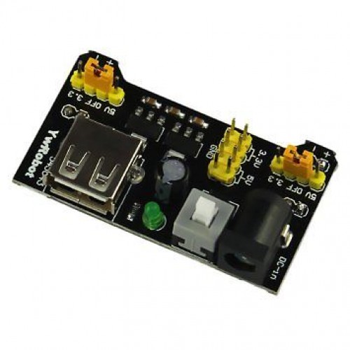 Power Adapter (3.3V / 5V) for BreadBoards With LED