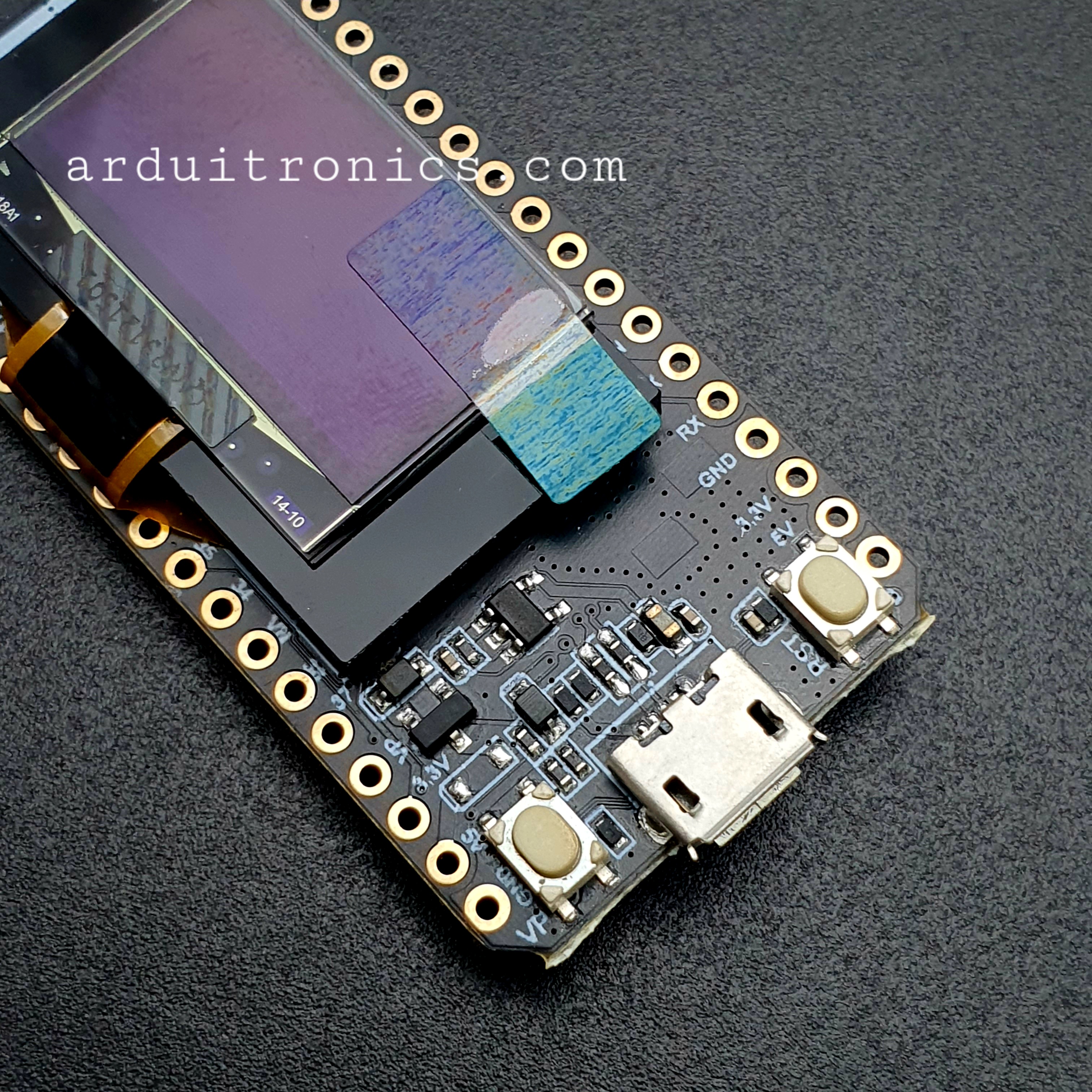 TTGO SX1276 V1.3 LoRa32 915MHz + ESP32 with OLED 0.96 inch (Blue Screen) + Antenna + Cable