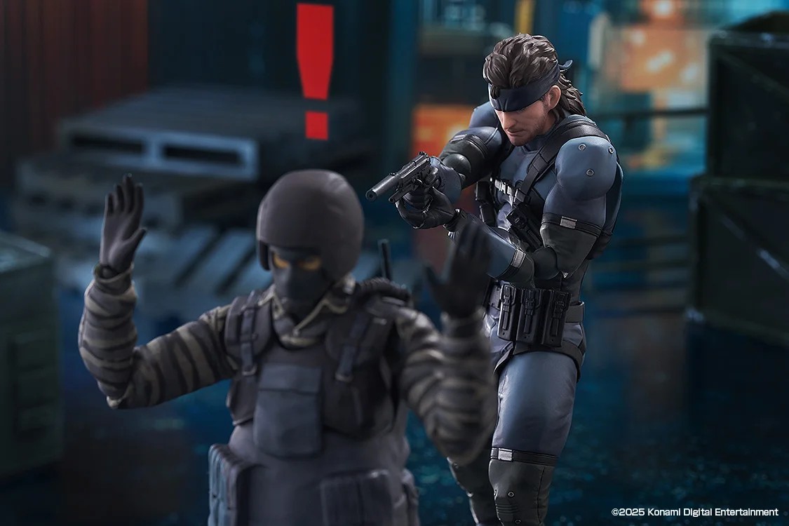"Pre-Order" [645] figma Solid Snake: MGS2 ver. Updated Edition