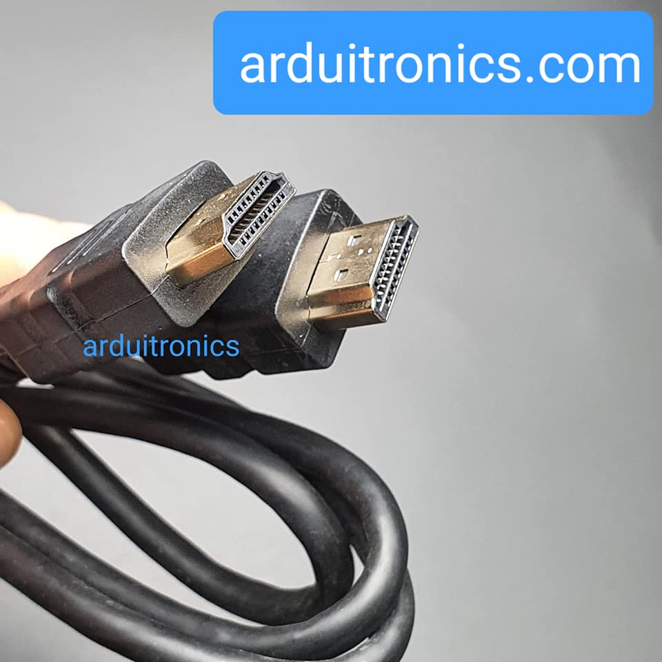 HDMI Cable HDMI To HDMI (Raspberry Pi, Banana Pi, Orange Pi) 1 m - สายกลม