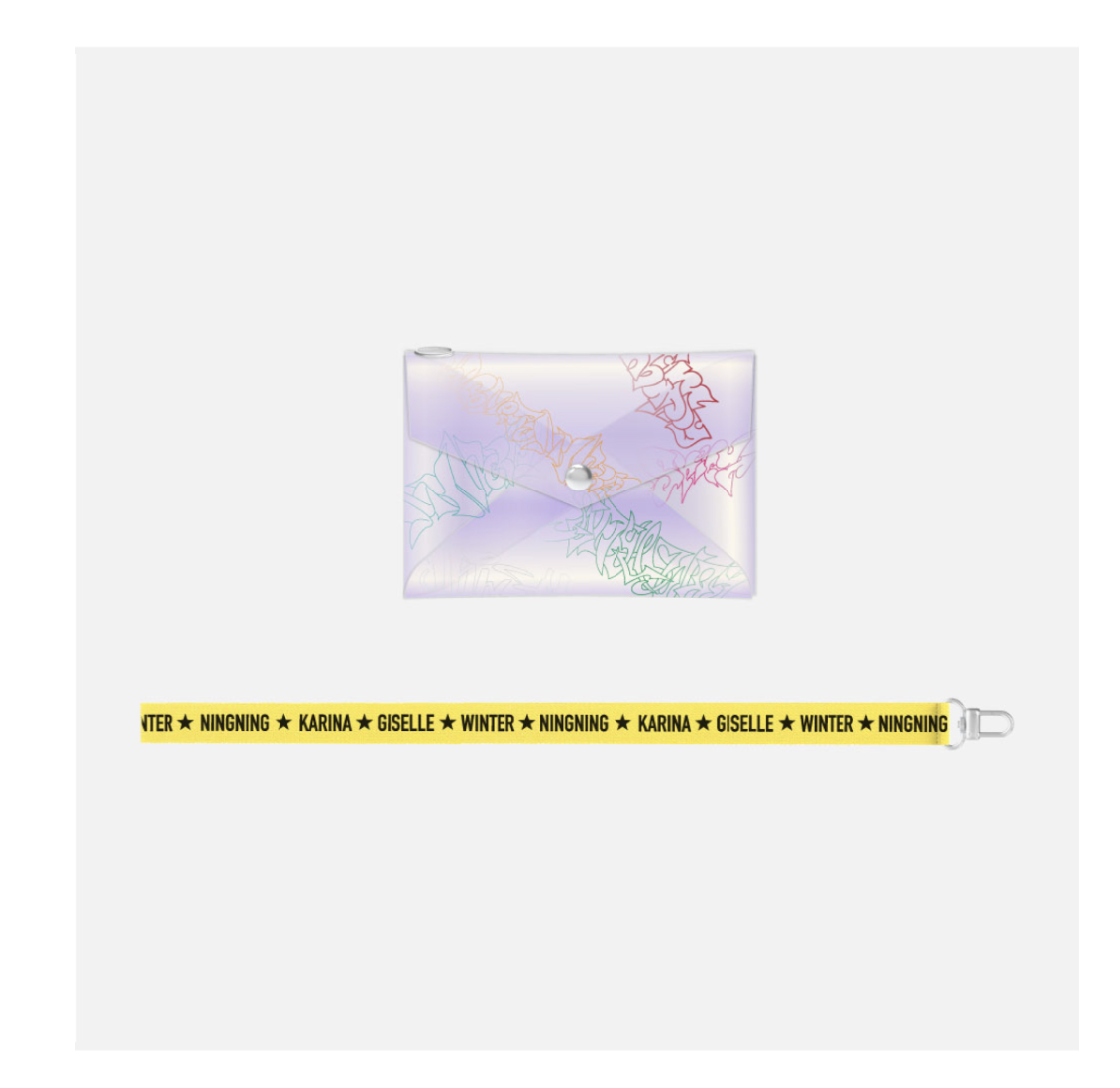 aespa - my world md - hologram card holder - Giselle