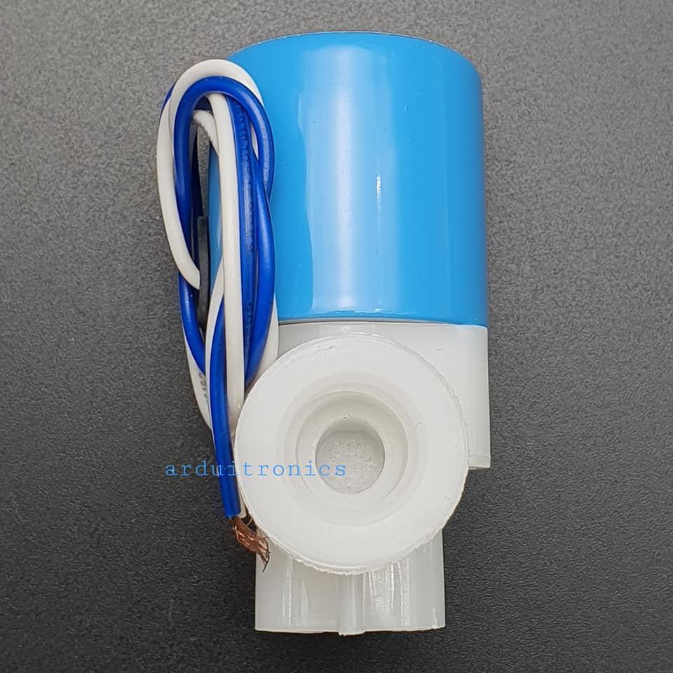 Solenoid Valve โซลินอยด์วาล์ว พลาสติก 2 หุน 12VDC ( SLC 2 )